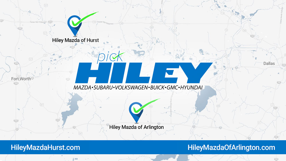Hiley Mazda locations around DFW